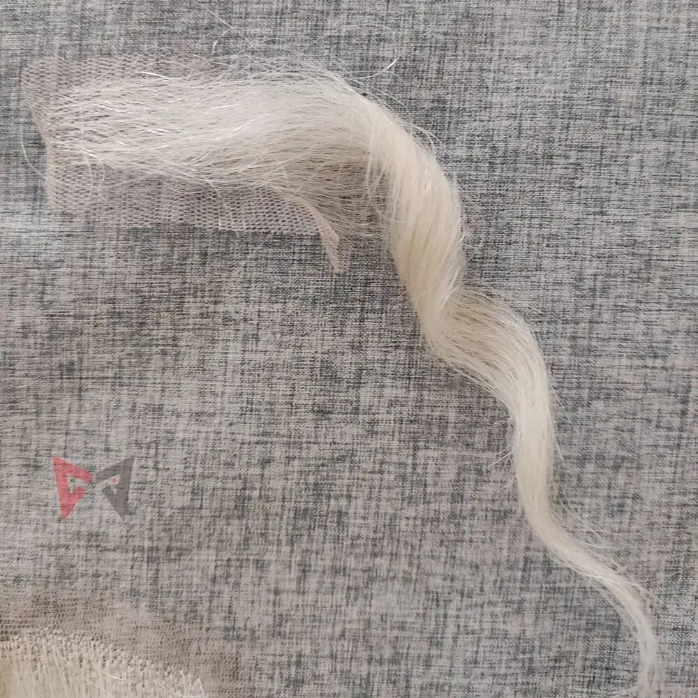 New Santa Claus Beard Synthetic Eyebrow Cosplay Men White Hairpiece Accessories Christmas Gift  High Quality Hand Made