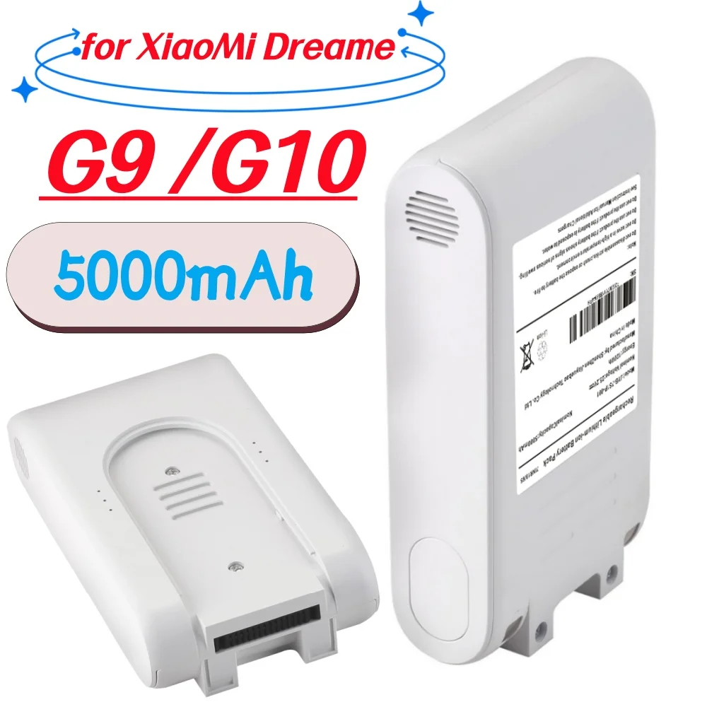 

New Vacuum Cleaner Replacement Battery For Xiaomi Mi Vacuum Cleaner G10 G9 DGDXT-7S1P-001 Vacuum Cleane Battery 5000mAh.