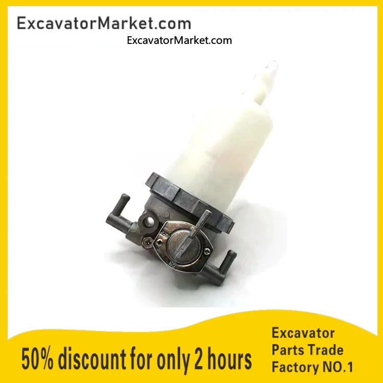 

For LOVOL VOLVO EC HYUNDAI DAEWOO 55 60 YANMAR 4TNV94 98 oil-water filter oil-water separator Excavator Spare