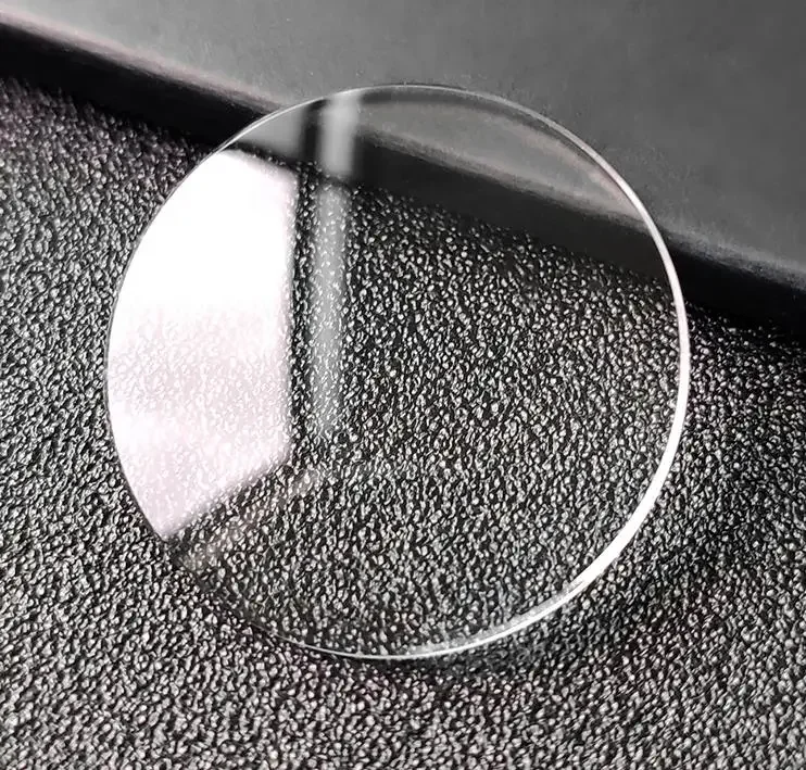 1.5mm Edge Thickness Single Domed 35mm-42mm Mineral Watch Crystal Round Magnifying Convex Watch Glass for Watchmakers T4823