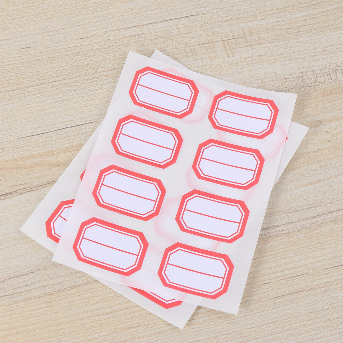 자체 접착 라벨 스티커 사무실 학교 가정용 빈 가격표 분류 표시 라벨 폴더