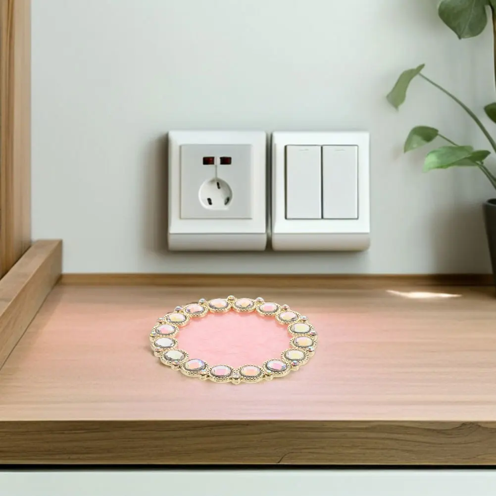 2 قطعة لوحة خلط طلاء الأظافر الراتنج تصميم أنيق مدمج للفنانين ومستلزمات الصالونات لوحة طلاء الأظافر #3