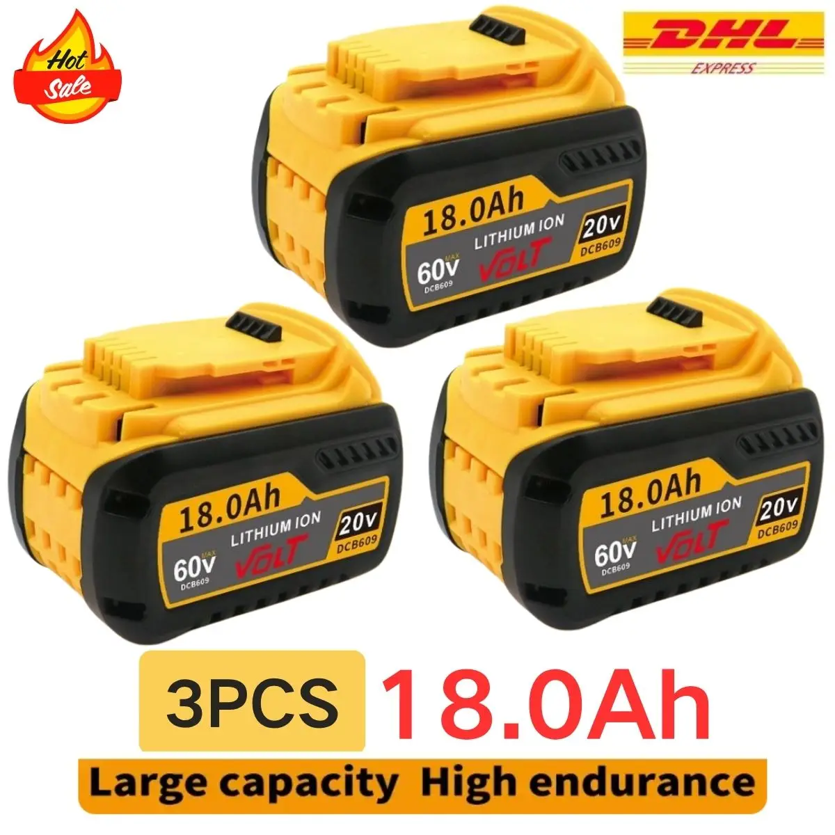 

Для DeWalt 20 В/60 В MAX литий-ионный аккумулятор для DeWalt 9 Ач 12 Ач 18 Ач для инструментов Flexvolt Сменный аккумулятор