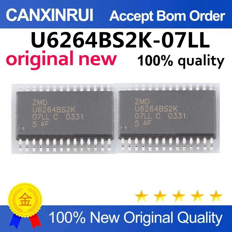 (5-100piezas)U6264BS2K-07LL U62H256ASK-55LL U62H64SK