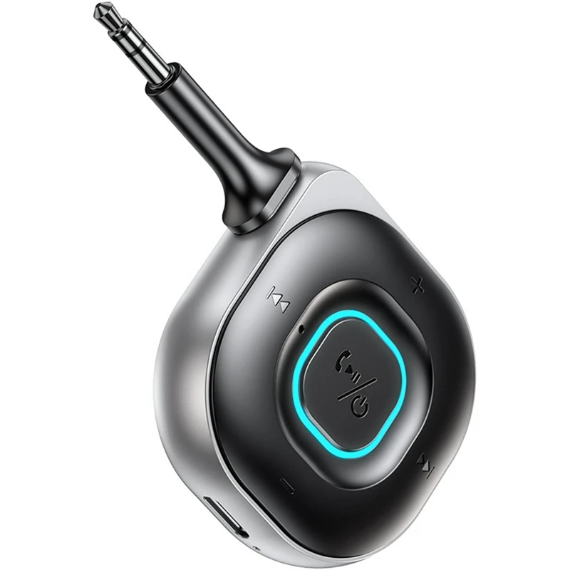 2 in 1 무선 블루투스 5.3 리시버 송신기 어댑터, AUX 핸즈프리 통화, 자동차 라디오 오디오 헤드폰 TV용, 3.5mm