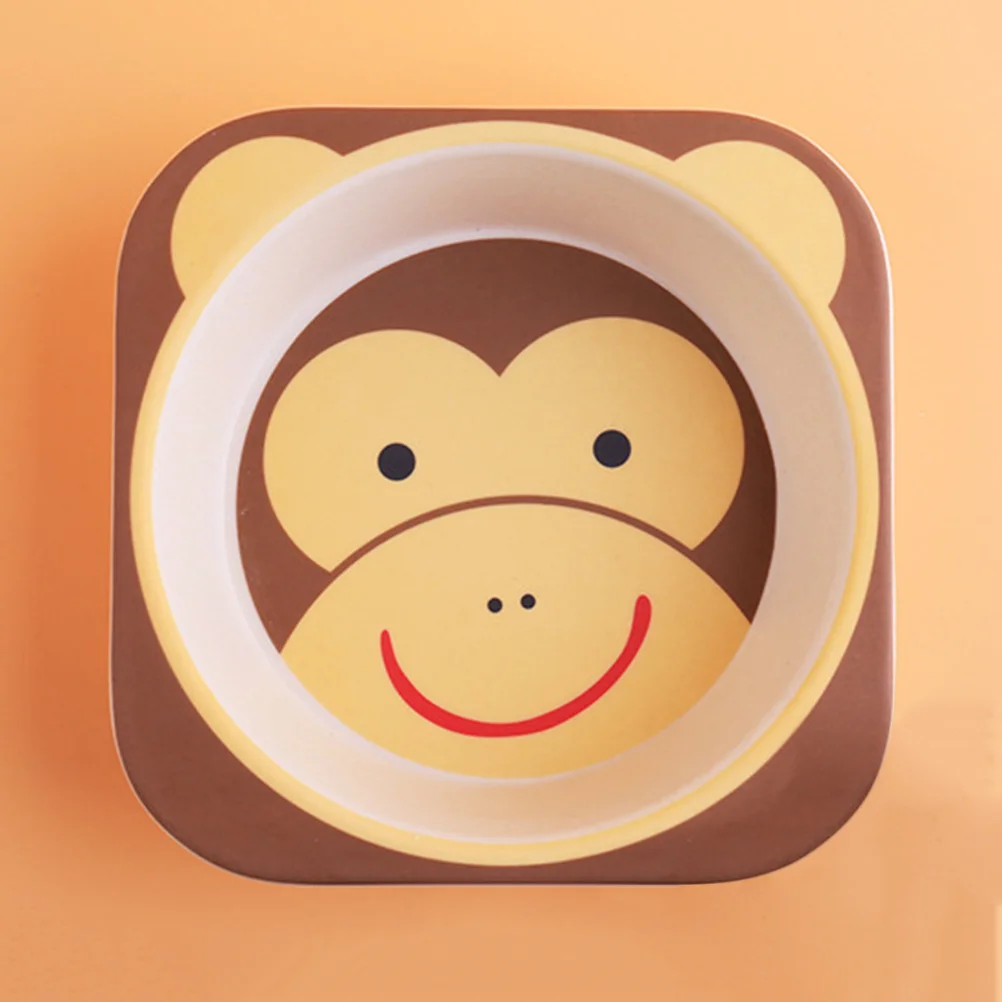 

Serving Utensils 's Tableware Dinnerware Kit Monkey Pattern Flatware for Brown