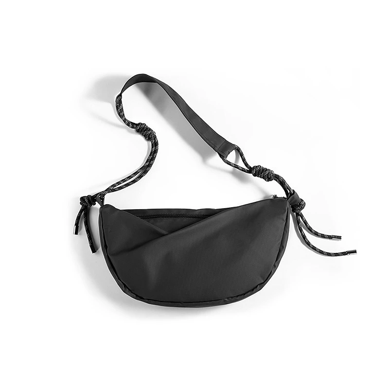 

Crossbody bag, casual simple and lightweight reflective rope, shoulder bag, breast bag.