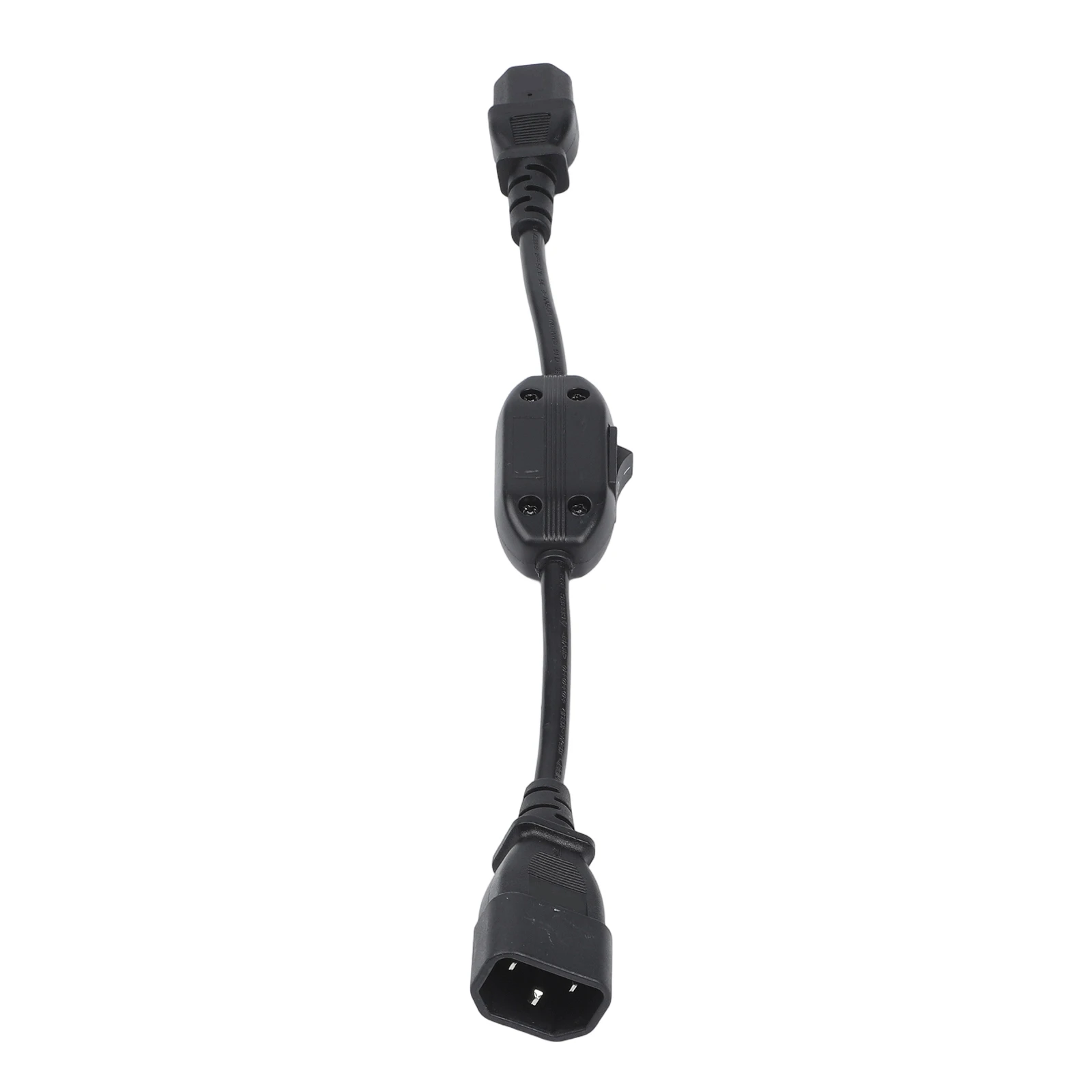 For Electric Kettles IEC Power Cable Extension Power Cable Home Office Use Energy Efficiency Leak-Proof Design
