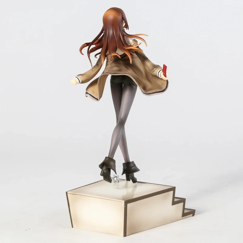 Steins Gate Makise Kurisu Laboratory Member 004 1/7 Scale Model Figure Doll Decoration Toys Hobbies Holiday Gift