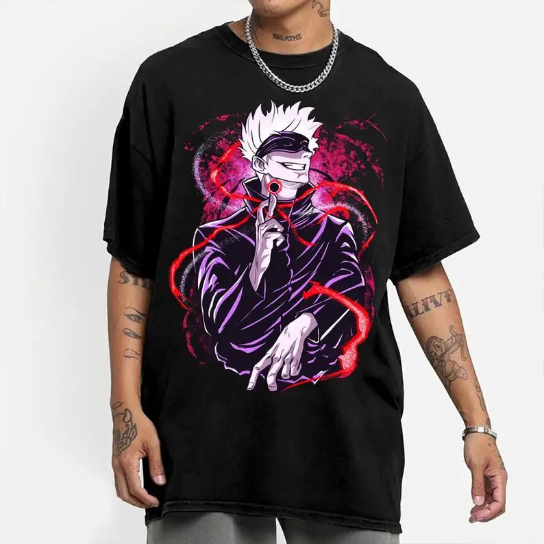 

Anime Satoru Gojo Shirt, Anime Lover Shirt