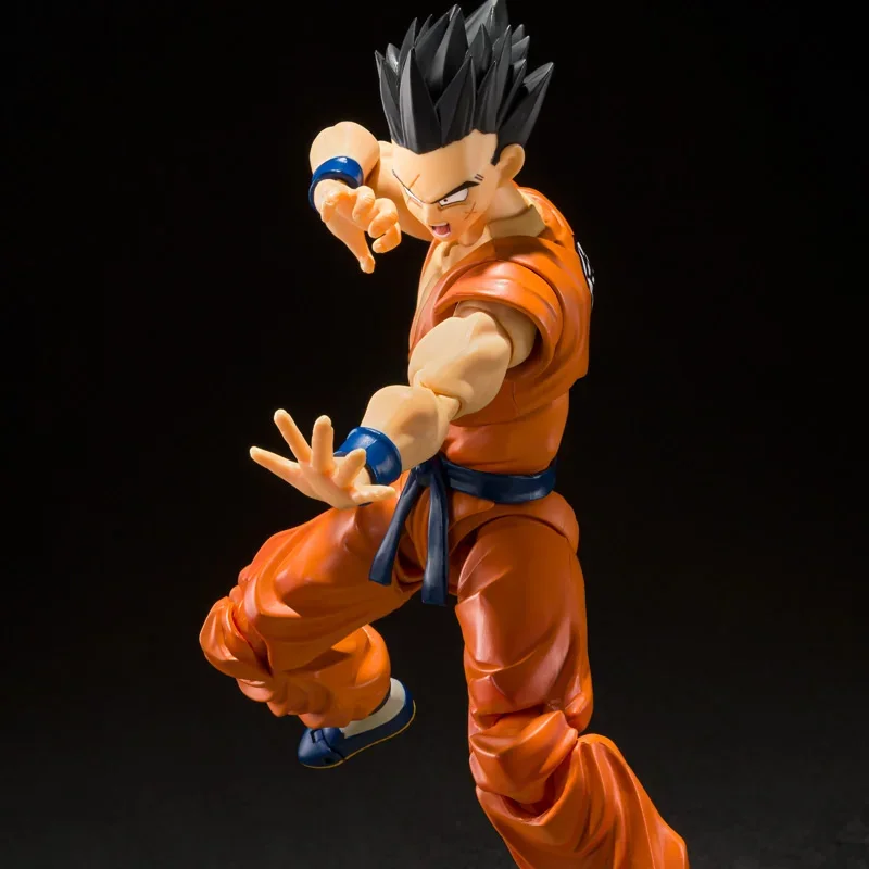 Bandai-Figura de Ação Anime Original Yamcha Dragon Ball Z, S.H.Figuarts, Modelo de Lutador Proibido da Terra, Brinquedos Colecionáveis para Criança