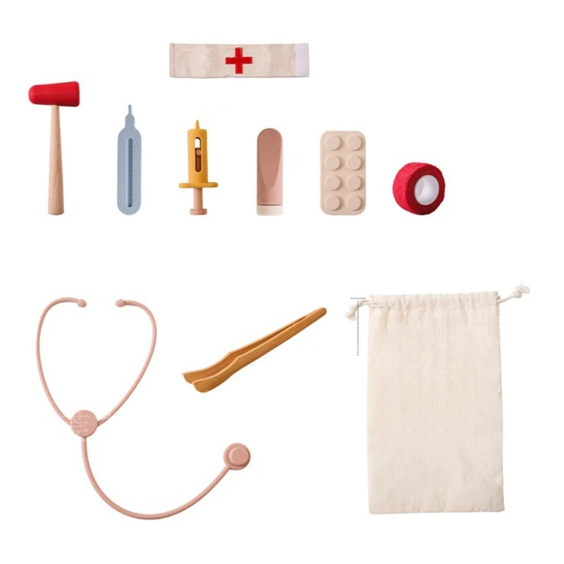 

Kids Pretend Role Play Kit -Toys Girls Educational Games Toys Kids Stethoscope