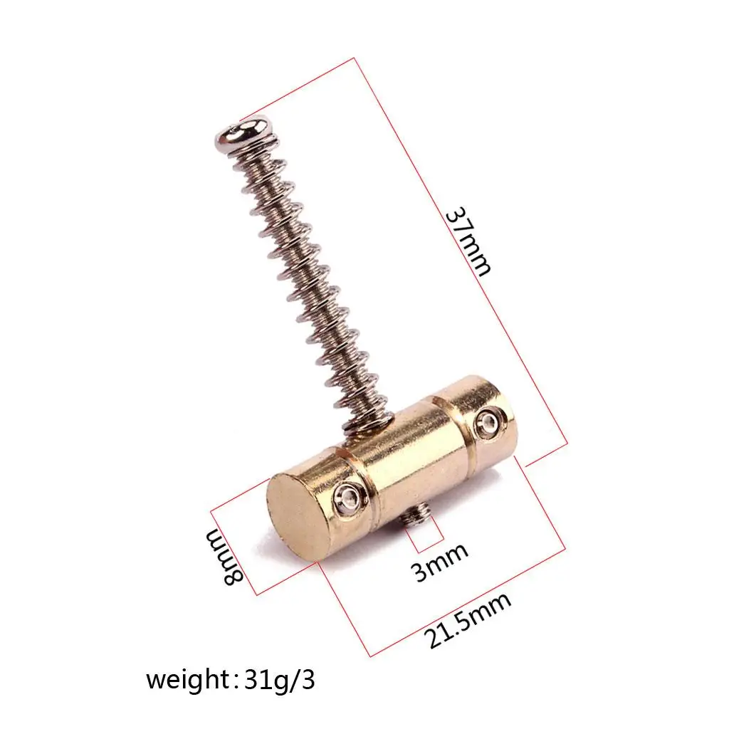 سروج نحاسية عتيقة 3 قطع/مجموعة لاستبدال الجيتار الكهربائي #2