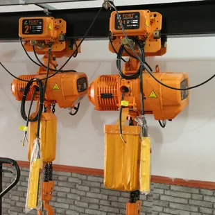 3t 5t Electric Trolley Chain Hoist High Working Efficiency Industrial Lifting Hoist