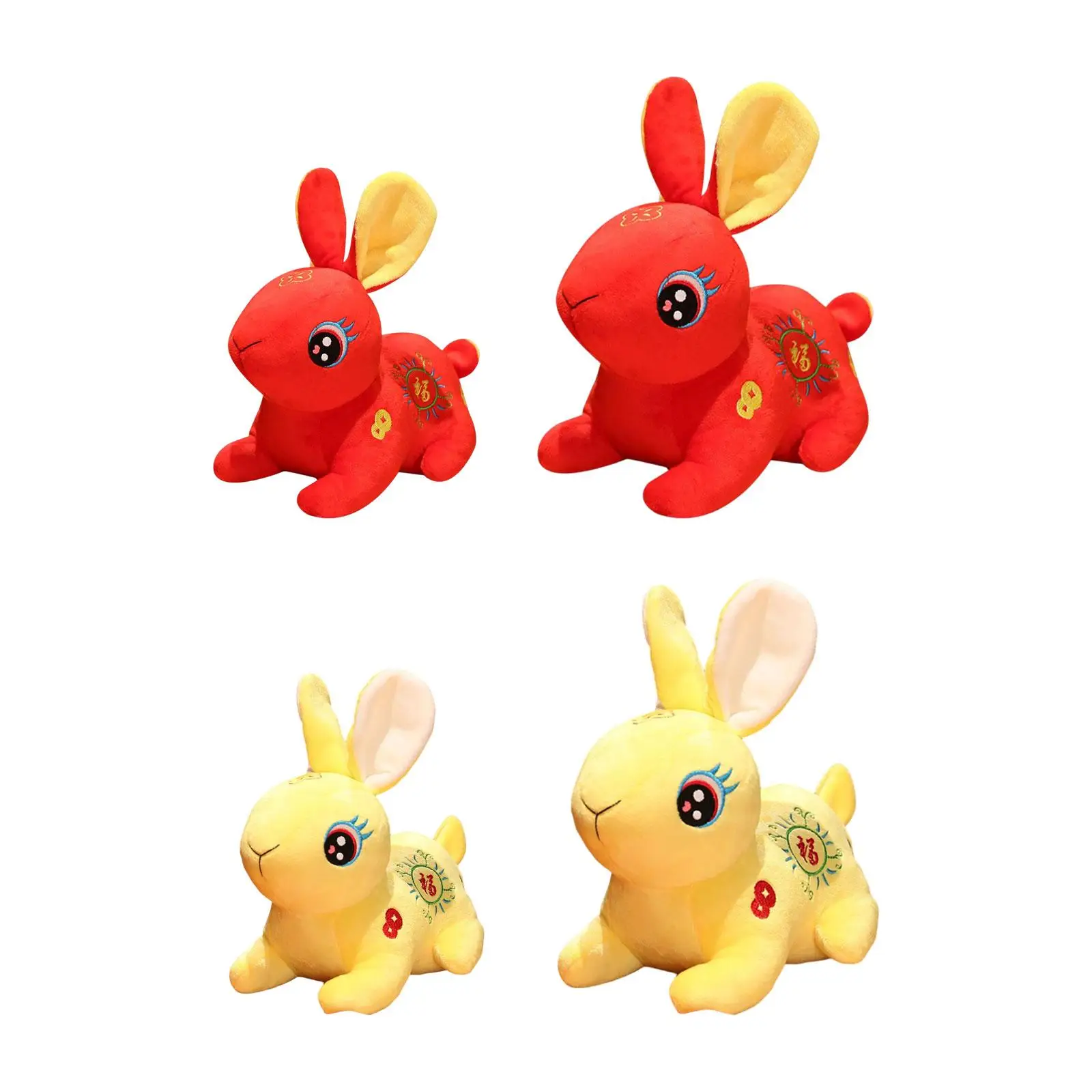 2023 Chinese Lunar New Year Plush Toy Simulation Stuffed Animal Doll