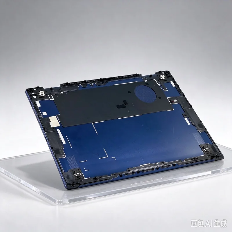 Base FOR Samsung Galaxy Book Pro 950QDB NP950QDB New Bottom Cover Blue/Silver