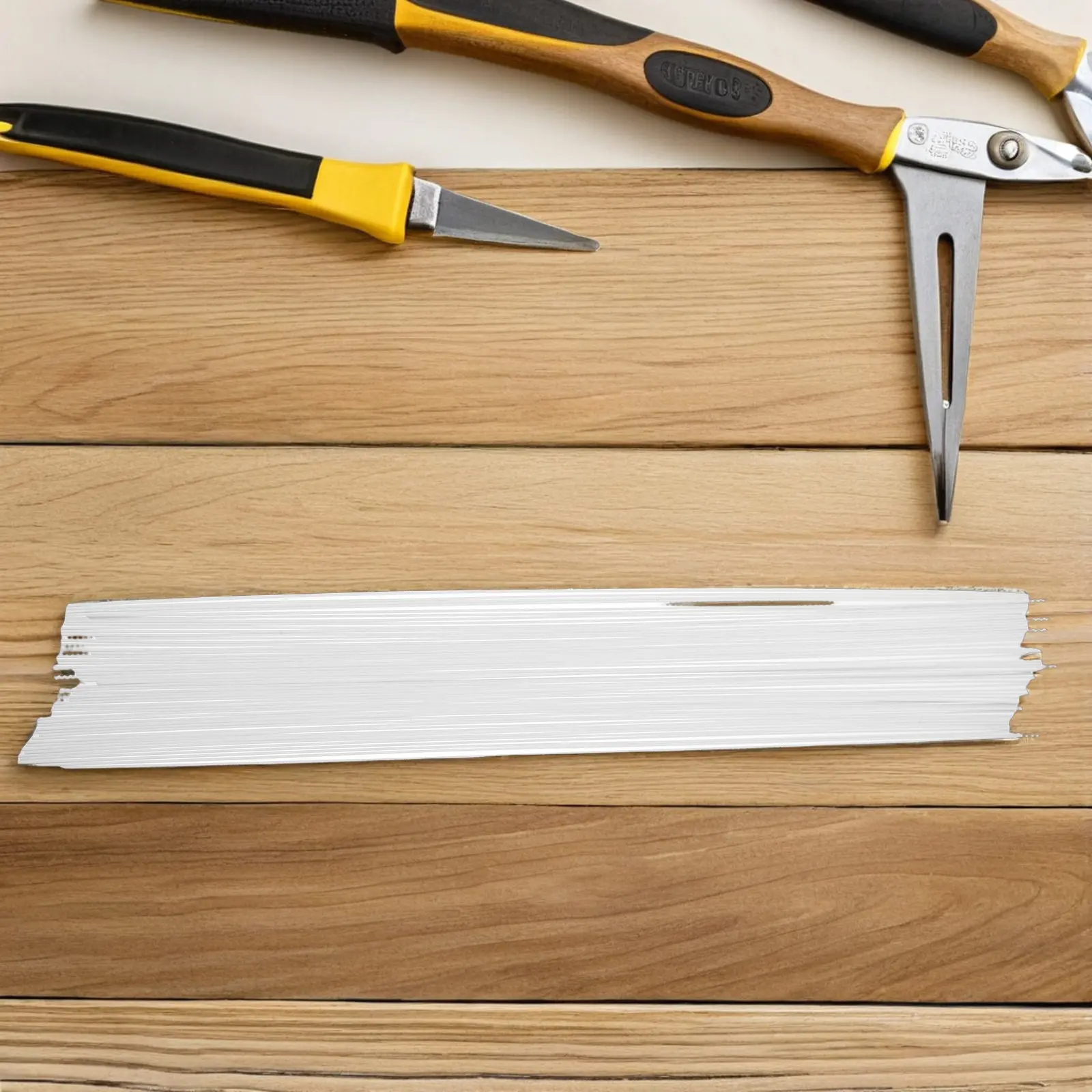 

50Pcs Plastic Rods Solid White Square Bars for DIY Architectural Projects Craft Material Sticks Plastic Crafting Dowels