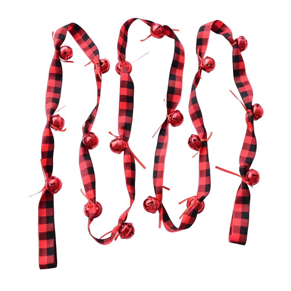 Christmas Celebration Bell String Festive String Elegant Design Lightweight And Easy To Install Multifunctional Use