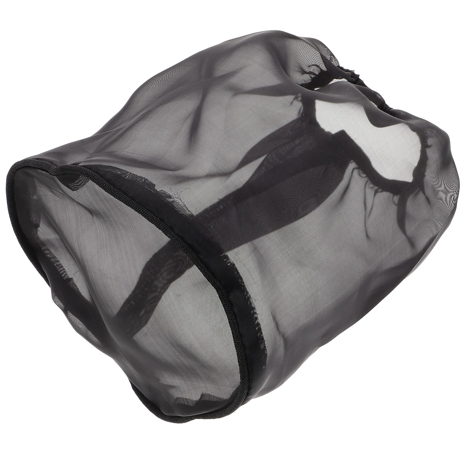 

Air Filter Dustproof Sleeve Black Car Decoration Cold Clamps Cleanerbox Universal Protective Intake Heat Shield