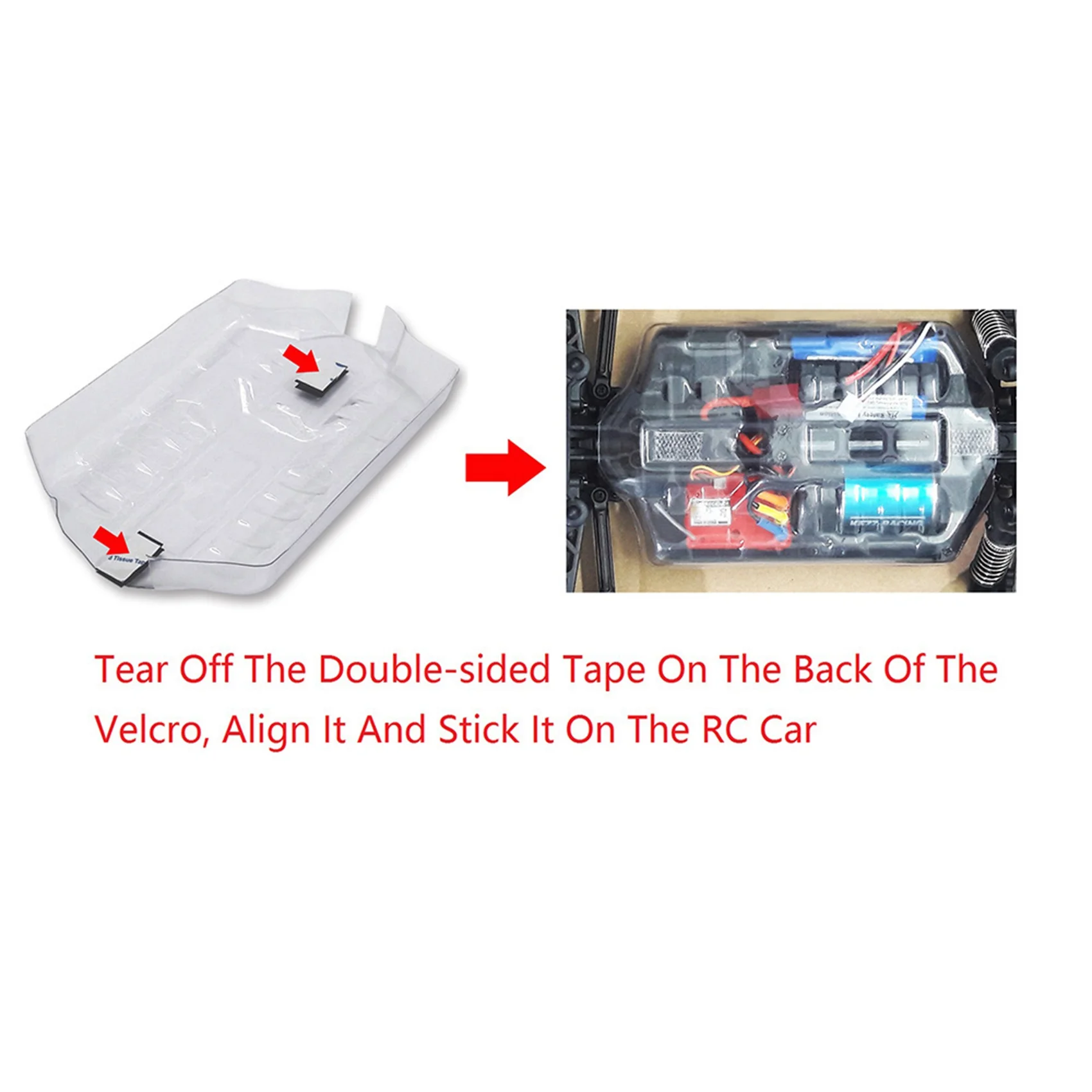 A49K-2X Dirt Dust Resist Guard Cover For SG1601 SG1602 HBX16889A HBX16890A SG 1601 SG 1602 RC Car Upgrade Parts Accessories