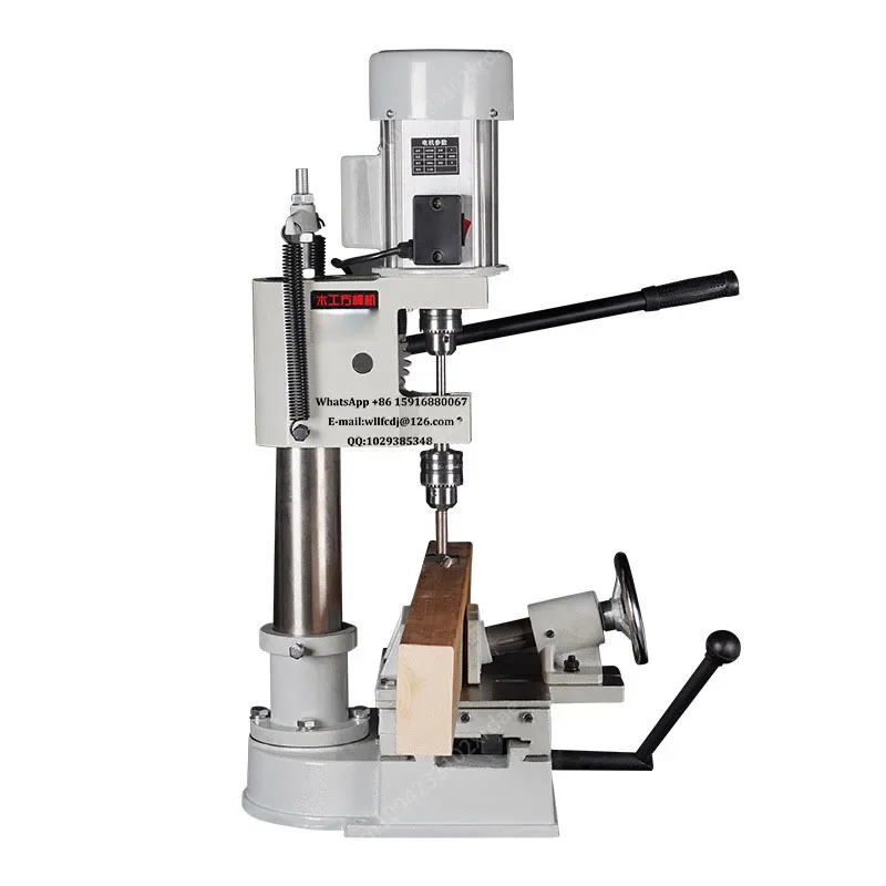

1200W Woodworking Square Tenoner Tenoning Machine Bench Drill Tools MK361A