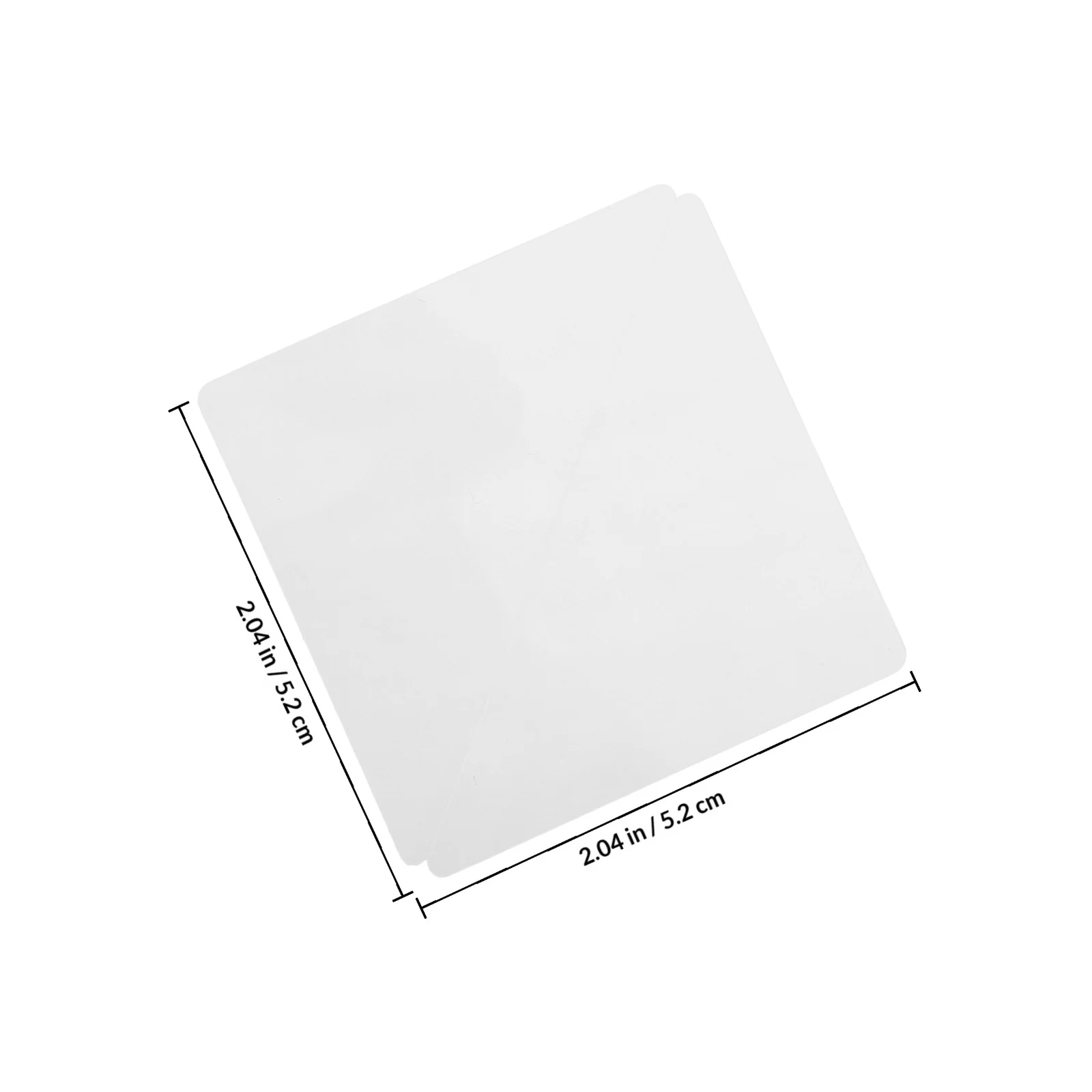 50pcs Shirt Collar Stays Set Transparent Self-Adhesive Collar Support Stickers For Dress Shirts Uniforms Stay Replacements