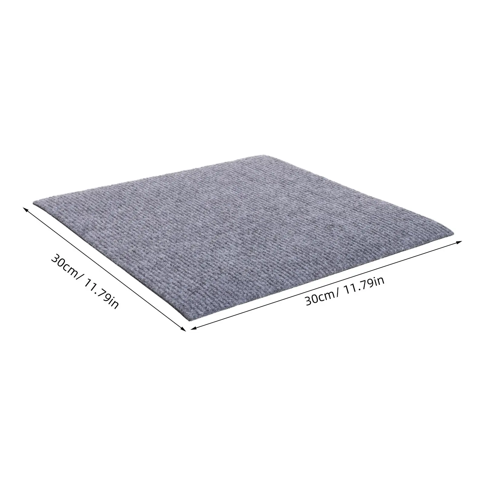 DIY Self-Adhesive Carpet Squares Peel Stick Floor Tiles for Living Room Bedroom Kitchen Non-Slip Waterproof 12x12 Inch