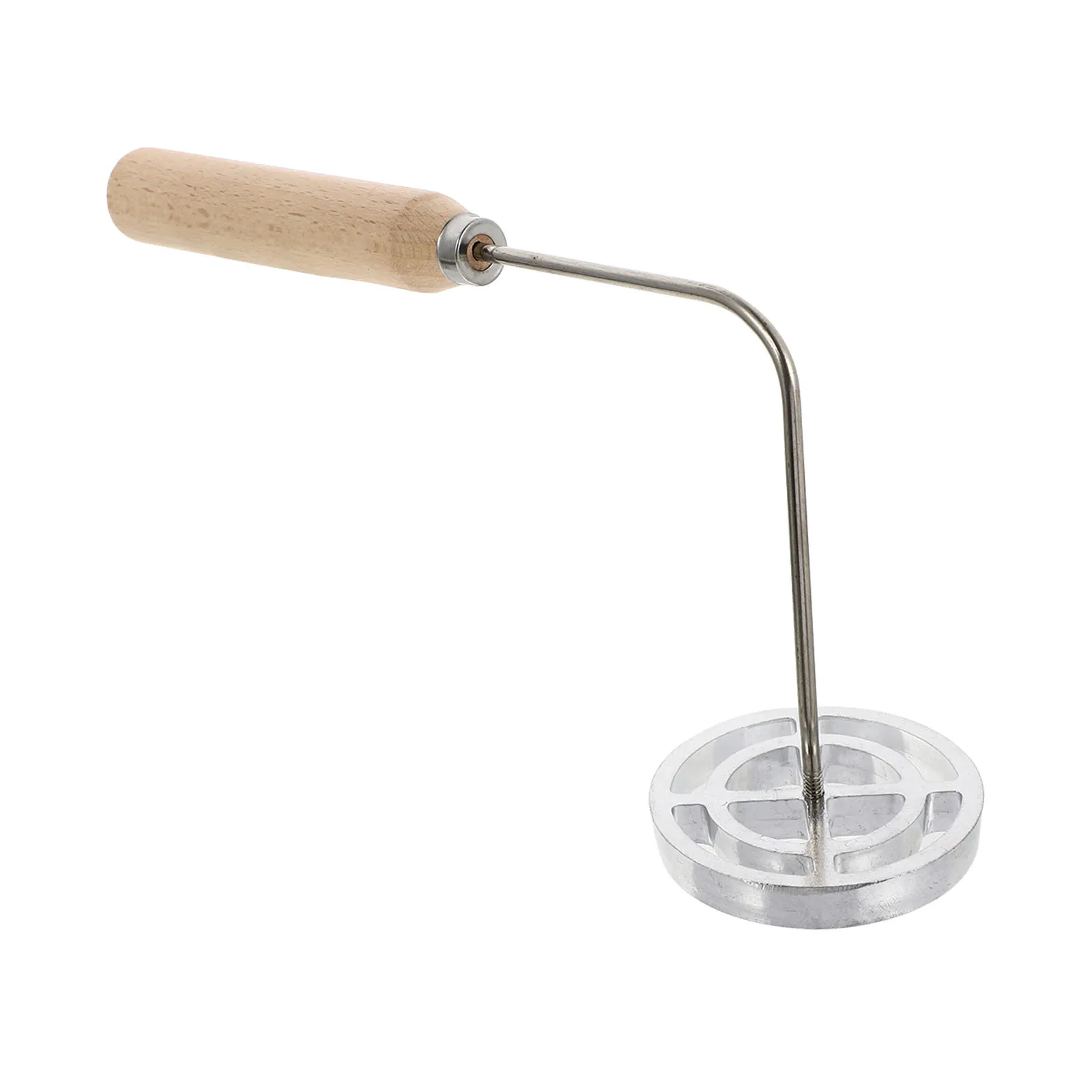 

Oil Frying High-Grade Aluminum Alloy Wood Handle Lightweight Fried Snack Mold For Home Kitchen Cooking Timbale Mold