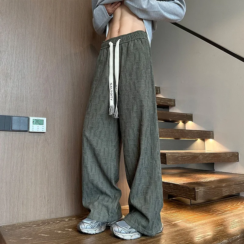 

Мешковатые брюки в американском стиле ретро, мужские осенне-зимние модные универсальные широкие брюки, мужские вельветовые брюки в стиле Харадзюку Y2K