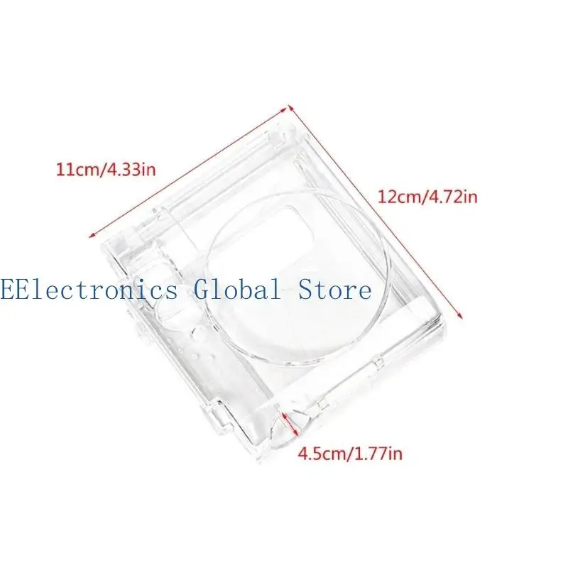 غطاء حماية للكاميرا 462B شفاف مع مساحة تخزين للصور وأشرطة شفافة #6