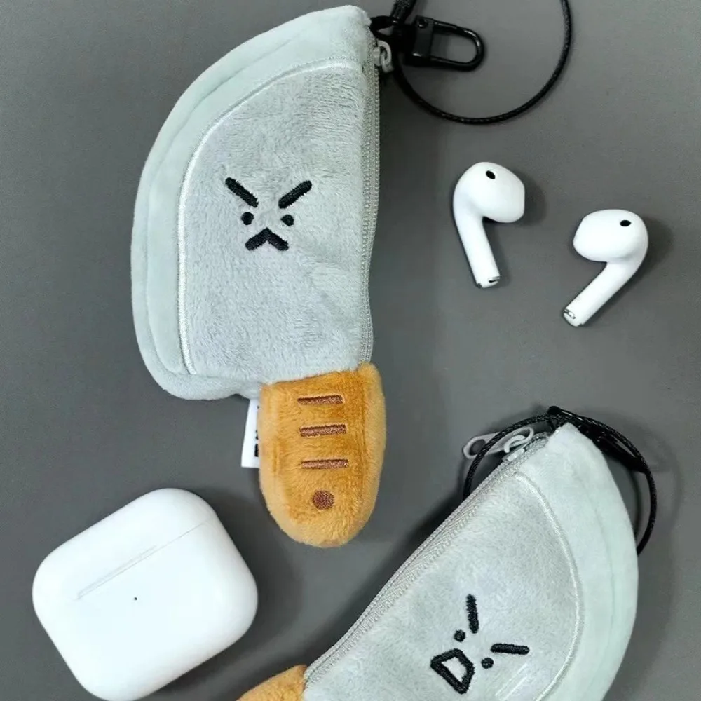 Monedero Creativo y Divertido con Forma de Peluche, Mini Bolsa de Almacenamiento para Monedas, para Niñas