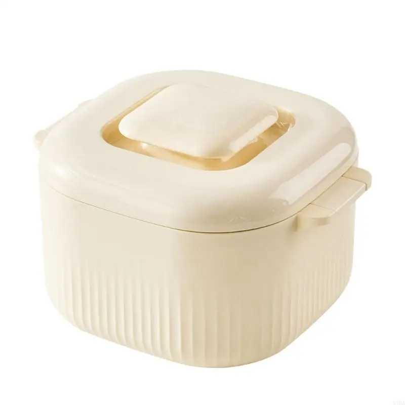 

Квадратный паровой контейнер для обеда для здорового питания, изготовленный из безопасного пластика с герметичной крышкой, для и