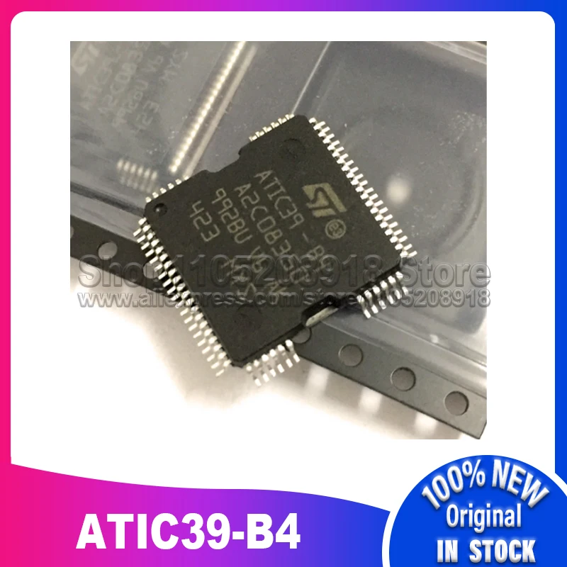 

1~5PCS/LOT ATIC39-B4 ATIC39B4 ATIC39 A2C08350 HQFP64 100% New Spot stock