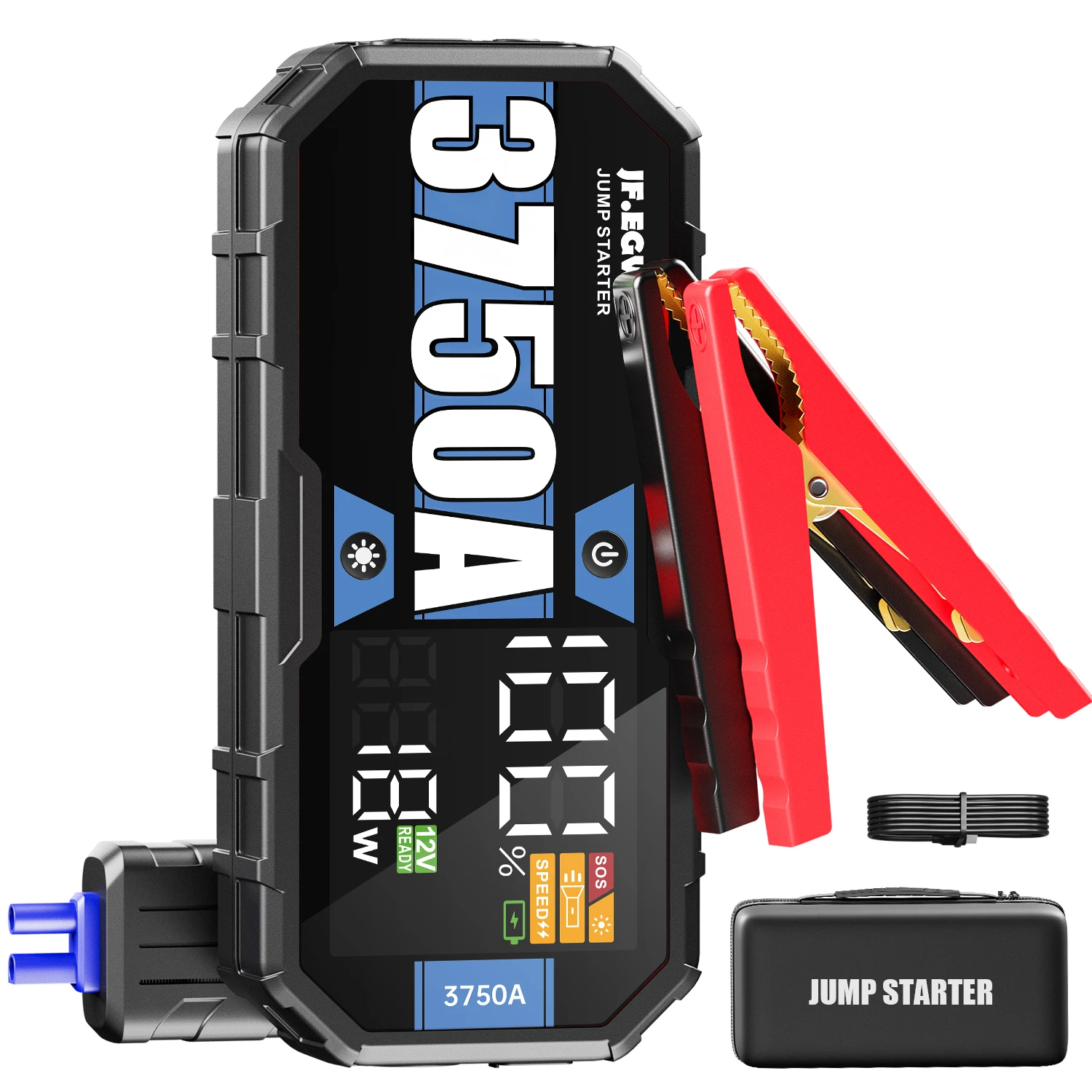 Car Emergency Start Power Supply 22000mAh Portable Car Emergency Kits Jump Starter Car Booster Battery