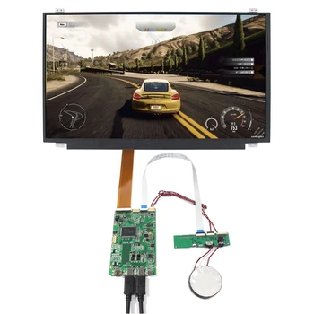 New LCD Touch Monitor 15.6" 1920X1080 NV156FHM IPS Screen Touch Mini HDMI Type C with Mic USB 40Pin EDP Controller Board