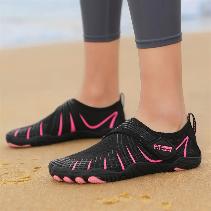 

Men Women Summer Outdoor Beach Barefoot Aqua Shoes Quick Dry Wading Shoes Breathable Light Unisex Indoor Swim Fitness Yoga Shoes