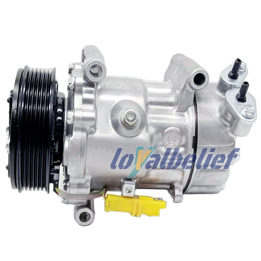 For Sanden SD6V12 AC COMPRESSOR For MINI CLUBMAN R55 R56 R57 Cooper D S SD 2758433 6942501 64529223392 64526942501 1457F