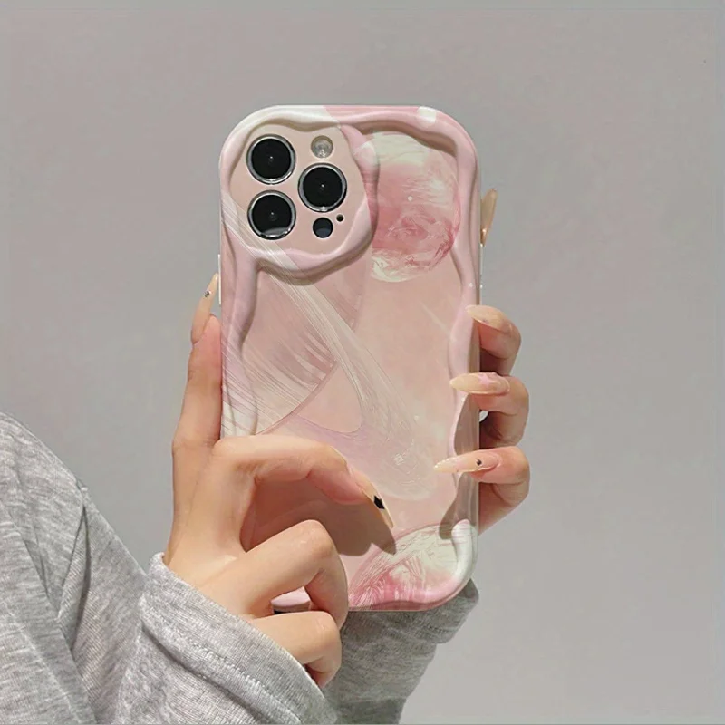 Stylish Pink Planet Pattern Phone Case for Samsung Galaxy S26 S25 S24 S23 S22 S21 S20 Plus Ultra A73 A72 A52 A32 A25 A15 Cover