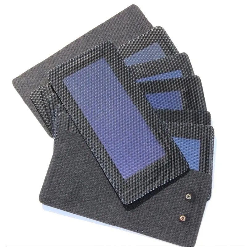 BUHESHUI 0.3W 1.5V Flexible Solar Cells Amorphous Silicon Can Foldable Very Slim Solar Panel Education Kits 2pcs Free Shipping