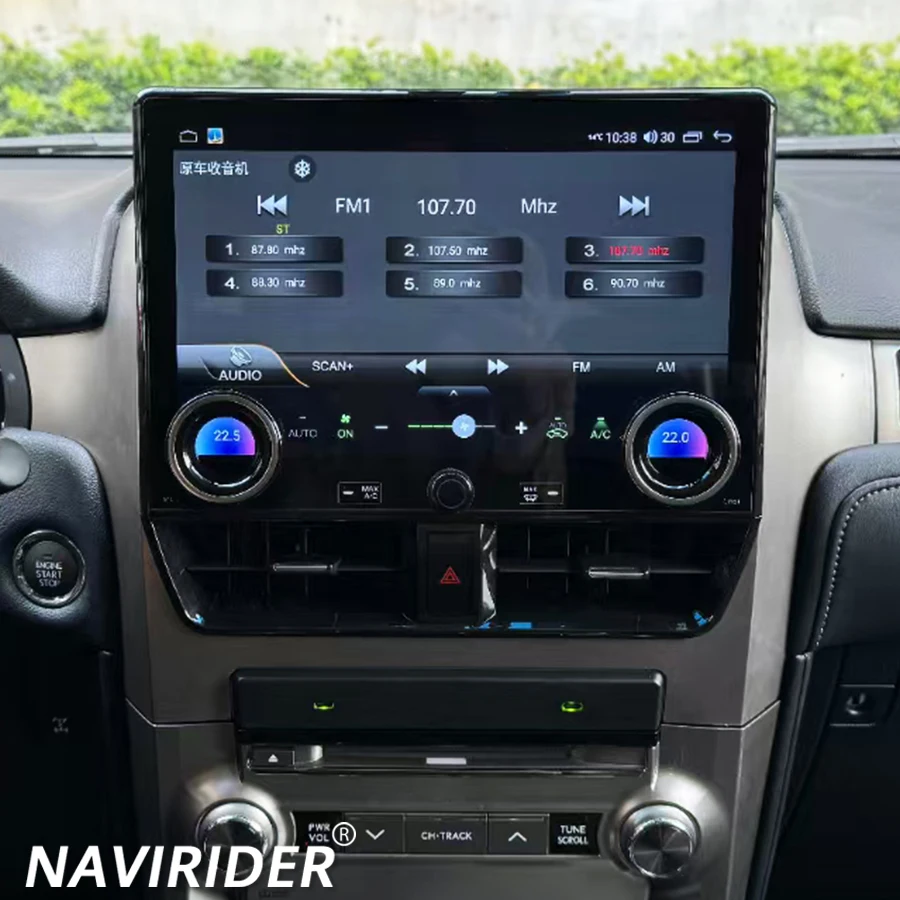 12.5inch All-new Car Radio Android for Lexus GX400 Gx460 2015 2010-2019 CarPlay GPS Stereo Car Multimedia Video Player Head Unit