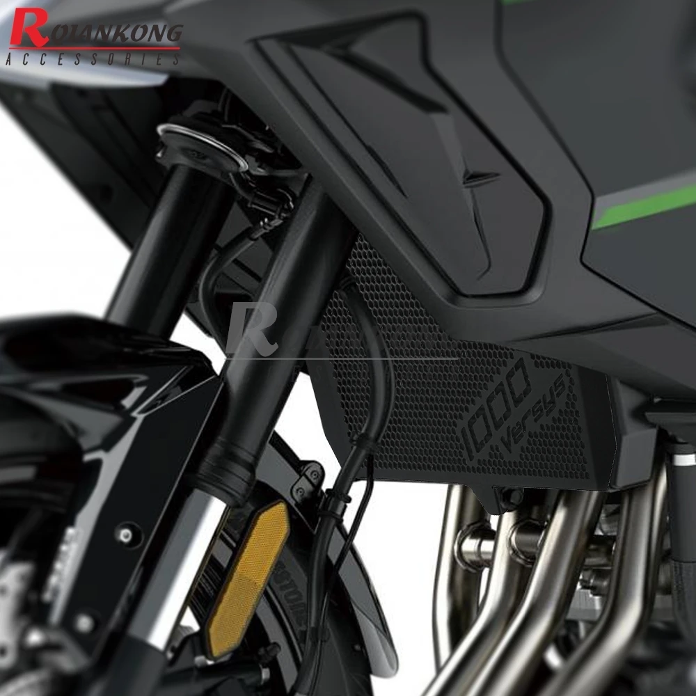 FOR KAWASAKI VERSYS1000 KLZ1000 2013 2014 2015 2016 2017 2018 2019 2020 2021 2022 2023 2024 Radiator Grill Guard Protector Cover
