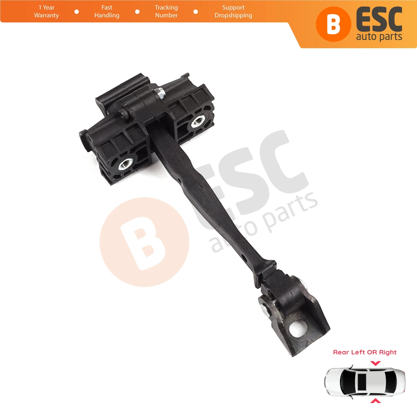 

EDP1342 Rear Door Hinge Brake Check Limiter for VW Golf MK7 5G 2012-2020 4/5 Door Alltrack Sportsvan Variant e-Golf 5G4839249A