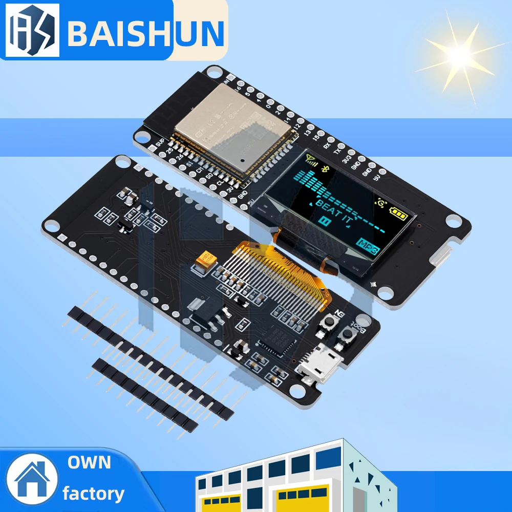 0.96" Oled ESP32 Bo…
