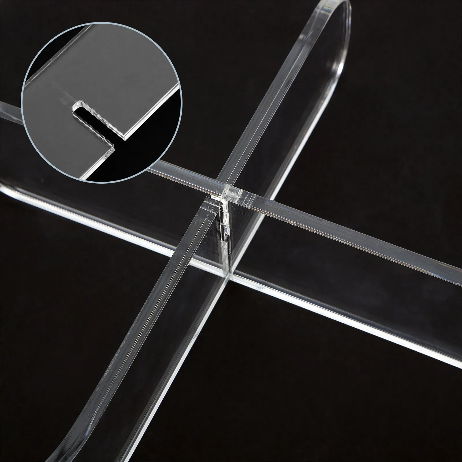 2Pcs Clear Acrylic Hockey Puck Holder Triple Display Stand for Sports Memorabilia Autograph Puck Collection Desk Shelf
