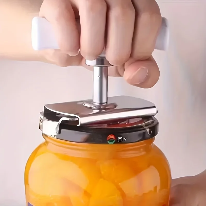 Adjustable Jar Can Opener Manual Bottle Lid Openers Tool Kitchen Accessories Gadgets Tools Home Party Bar Wine Beer Gift