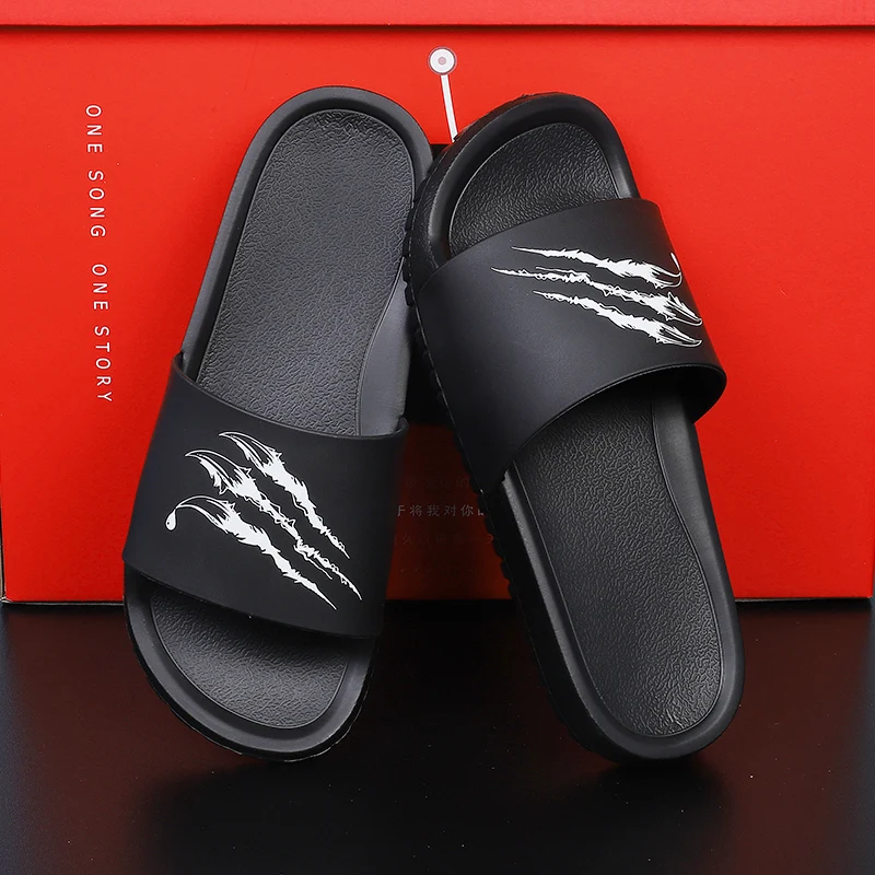 

Plus Big Size 49 50 51 52 Mens Rubber Slide Slippers Wide Flat Sandals Beach Shoes Indoor Home House Outdoor Palm Claps