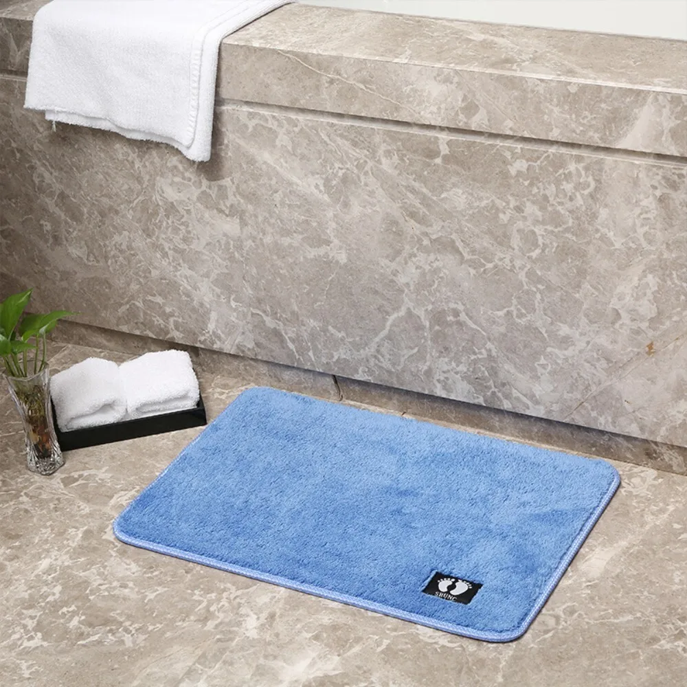 سجادة أرضية قطيفة ناعمة ماصة وغير قابلة للانزلاق للمدخل وغرفة المعيشة وغرفة النوم والحمام والمطبخ وديكور المنزل وسجادة منطقة السجاد