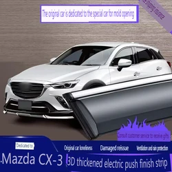 Car Windows Door Visor for Mazda CX-3 CX3 DK 2015-Now Deflector Smoke Guards Awnings Sun Wind Rain Eyebrow Sticker Accessories
