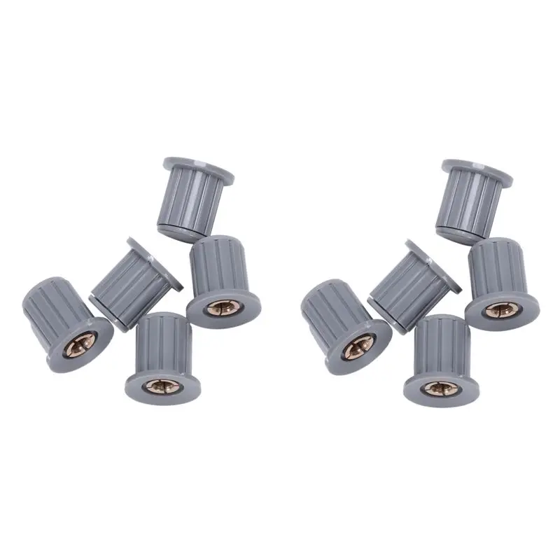 

ABUP-10 штук, 10-миллиметровые ручки для потенциометров, кнопки управления потенциометром