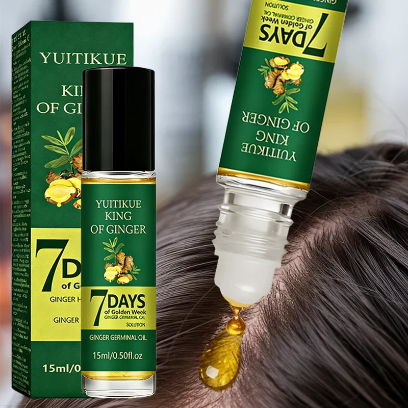

YUITIKUE King of Ginger 7 Days Hair Nutrient Solution | Ginger Germinal Oil, Scalp Nourishment 15ml